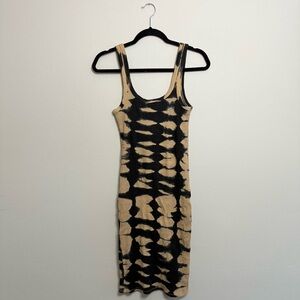Zara Tye Dye Midi Dress